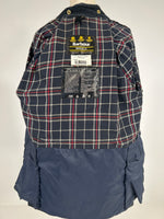 Carica l&#39;immagine nel visualizzatore di Gallery, Giacca vintage Barbour Bedale blu tg S
