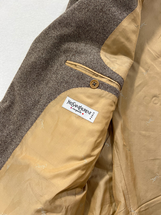 Blazer vintage Yves Saint Laurent lana tg 52