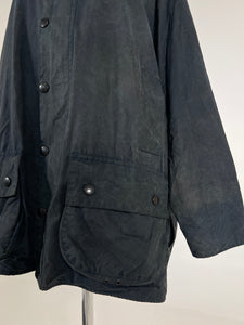 Giacca vintage Barbour Beaufort blu tg L