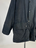 Carica l&#39;immagine nel visualizzatore di Gallery, Giacca vintage Barbour Beaufort blu tg L
