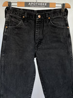 Carica l&#39;immagine nel visualizzatore di Gallery, Jeans vintage Wrangler nero cenere tg 30
