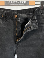 Carica l&#39;immagine nel visualizzatore di Gallery, Jeans vintage Wrangler nero cenere tg 30
