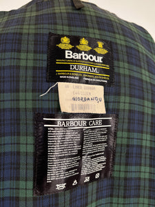 Giacca vintage Barbour Durham blu tg L