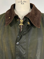 Carica l&#39;immagine nel visualizzatore di Gallery, Giacca vintage Barbour Bedale verde tg XL
