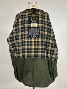 Giacca vintage Barbour Bedale verde tg XL