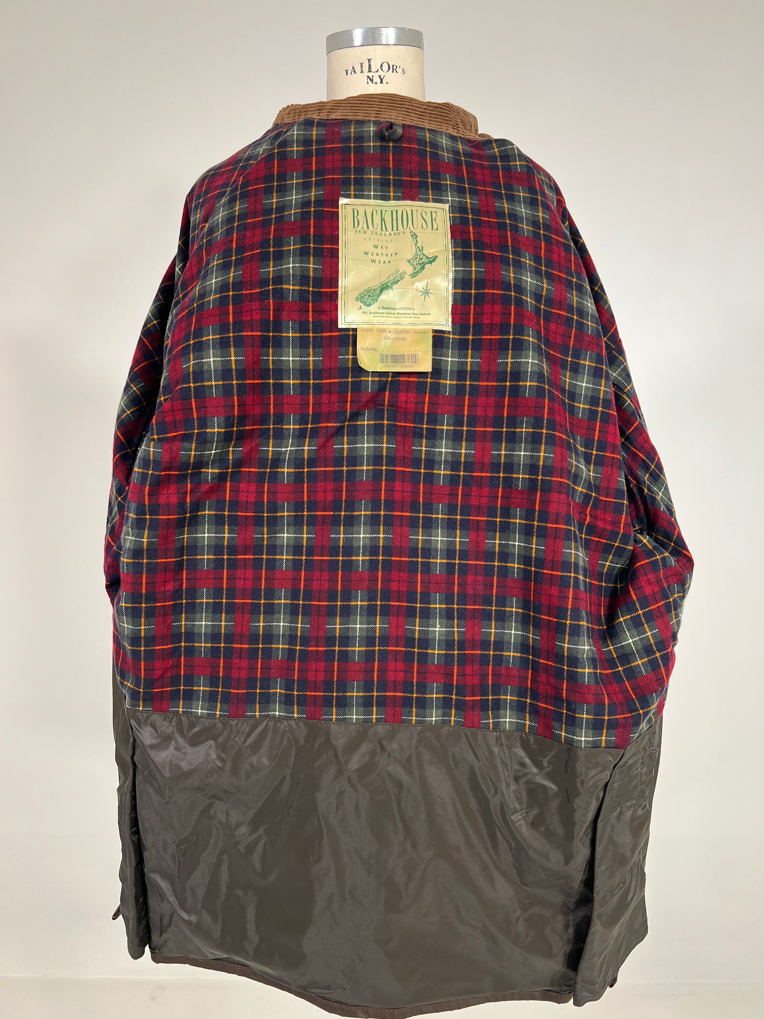 Giacca vintage Barbour WKB ruggine tg 46