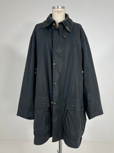 Giacca vintage Barbour Border blu tg XL