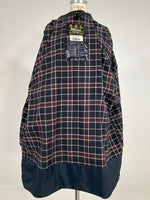 Carica l&#39;immagine nel visualizzatore di Gallery, Giacca vintage Barbour Border blu tg XL
