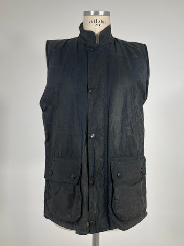 Gilet vintage Barbour blu tg S