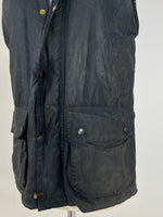 Carica l&#39;immagine nel visualizzatore di Gallery, Gilet vintage Barbour blu tg S
