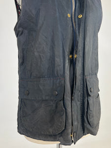 Gilet vintage Barbour blu tg S