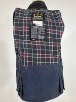 Carica l&#39;immagine nel visualizzatore di Gallery, Gilet vintage Barbour blu tg S
