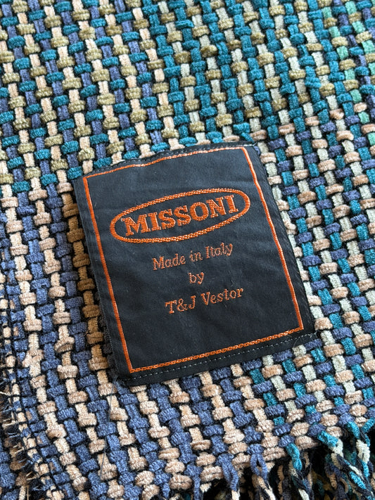 Coperta vintage Missoni multicolor