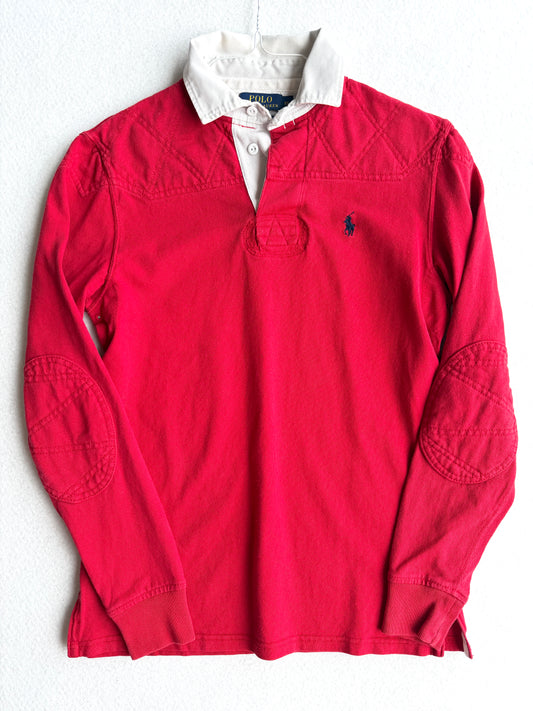 Polo vintage Ralph Lauren rosso tg S