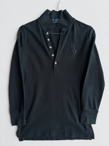 Polo vintage Ralph Lauren nero tg S