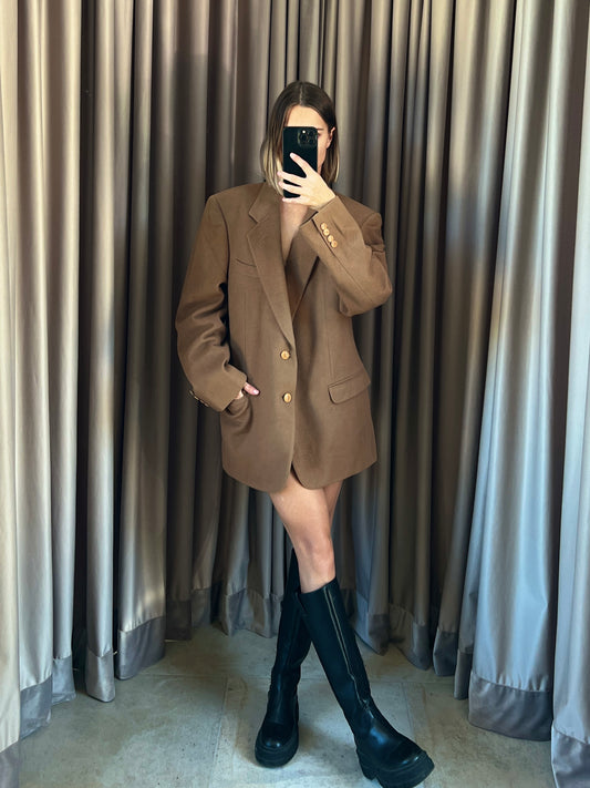 Blazer vintage Yves Saint Laurent cashmere tg L