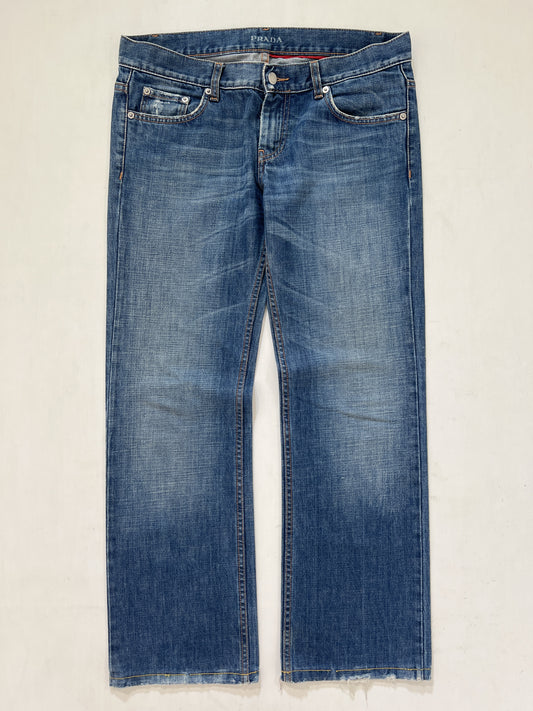 Jeans vintage Prada blu tg 29