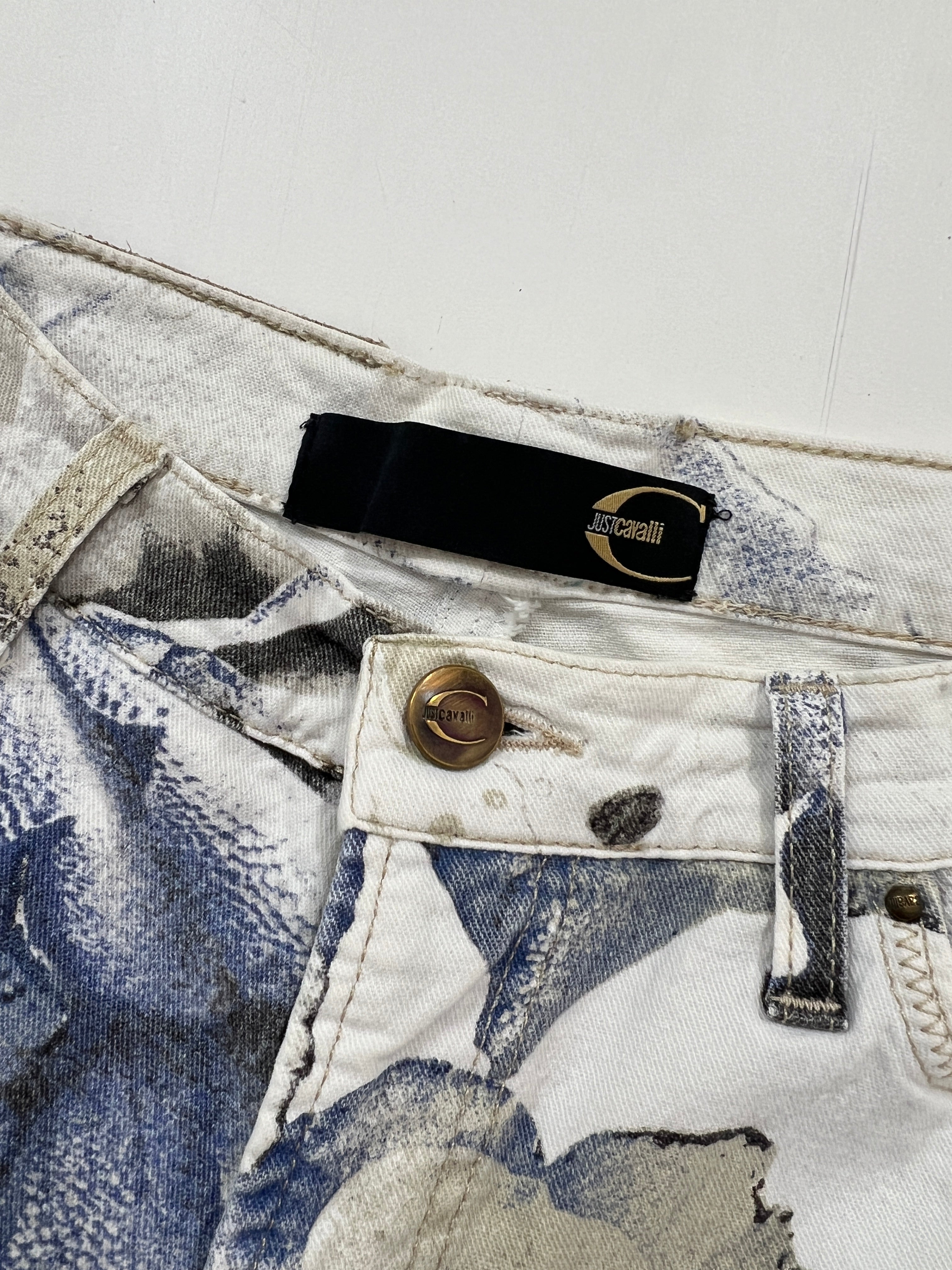 Jeans vintage Cavalli cotone tg 29