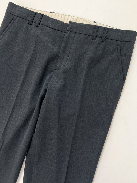 Pantalone vintage Prada grigio lana tg 40