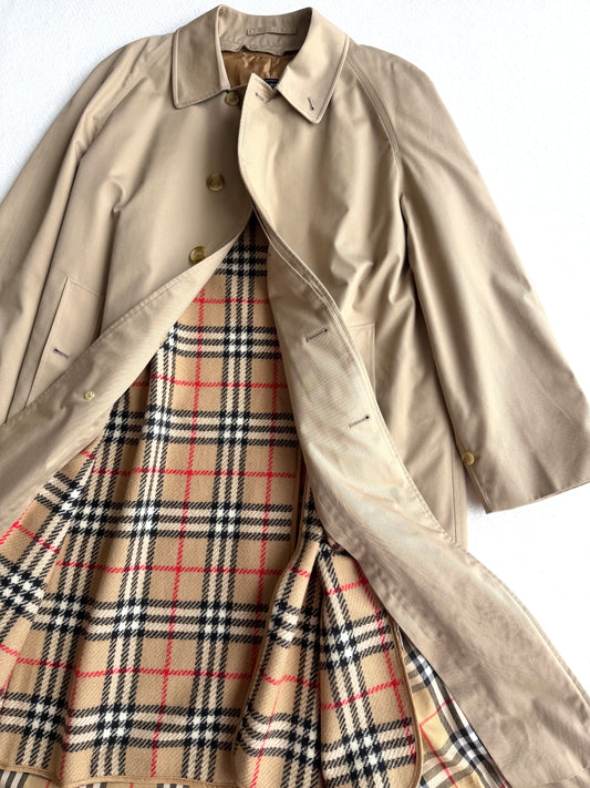 Trench vintage Burberry con interno tg L