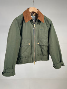 Giacca vintage Barbour ALEXACHUNG verde tg S