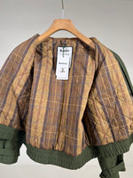 Carica l&#39;immagine nel visualizzatore di Gallery, Giacca vintage Barbour ALEXACHUNG verde tg S
