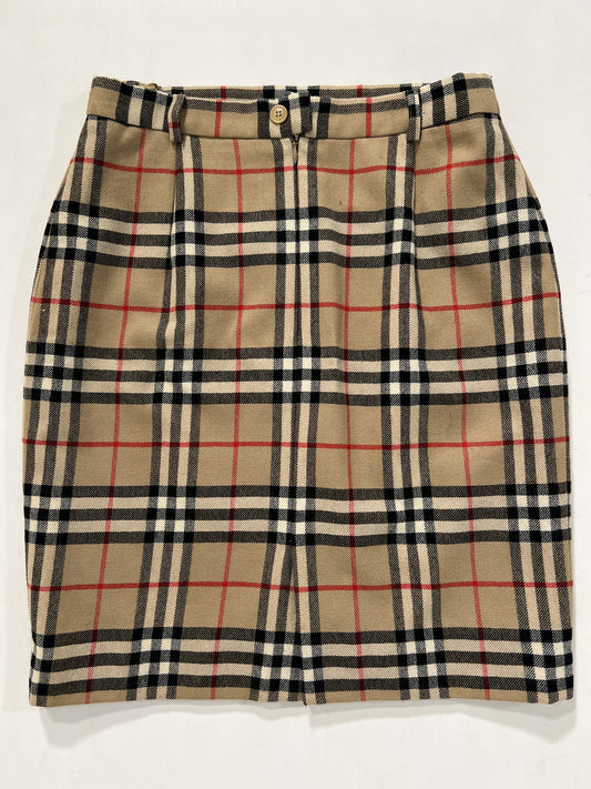 Gonna vintage Burberry tartan tg S