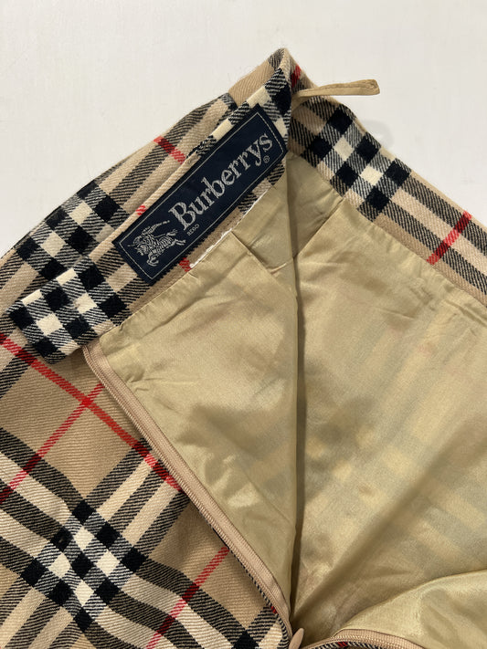 Gonna vintage Burberry tartan tg S