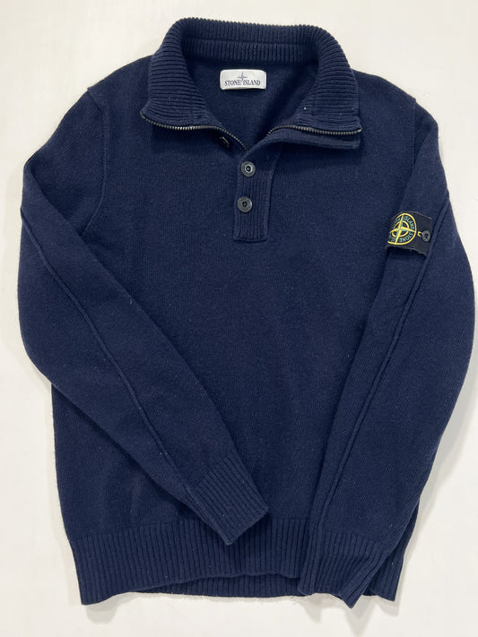 Maglia vintage Stone Island blu lana tg XL