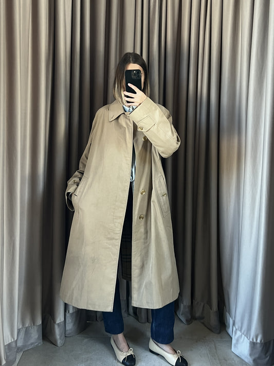 Trench vintage Burberry biscotto tg L