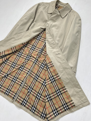 Trench vintage Burberry beige tg XL