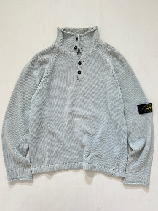 Maglia vintage Stone Island celeste tg L