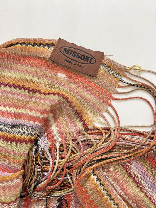 Sciarpa vintage Missoni multicolor