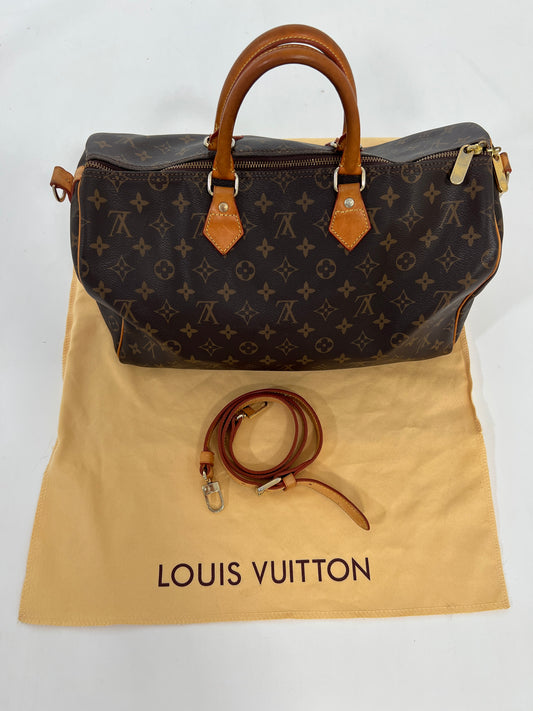 Borsa vintage Louis Vuitton Speedy 40 con tracolla & Bag