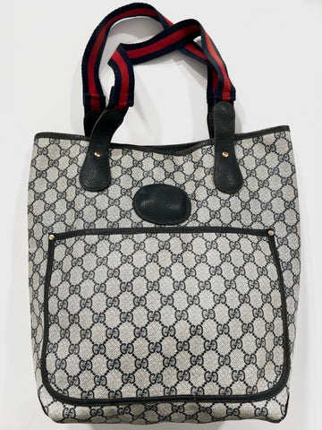 Borsa vintage Gucci monogram a mano