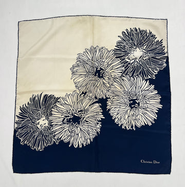 Foulard vintage Dior in seta