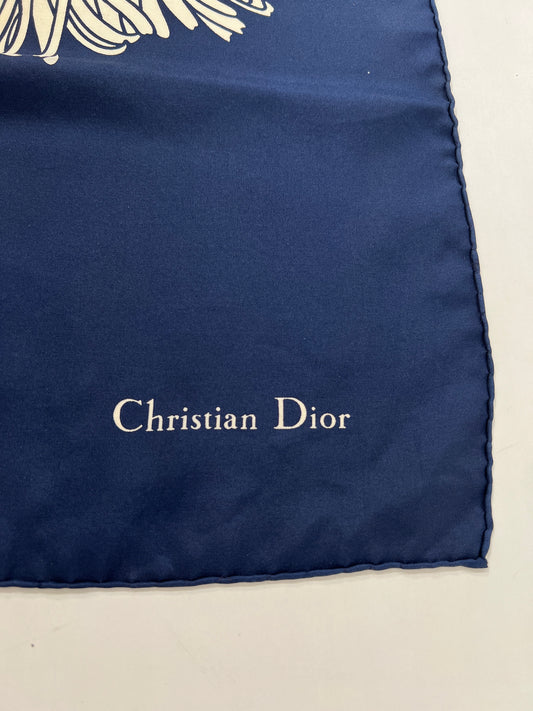 Foulard vintage Dior in seta