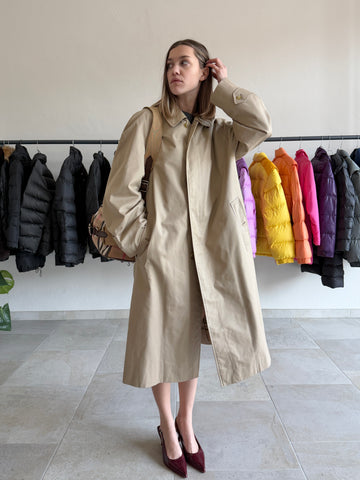 Trench vintage Burberry biscotto tg L