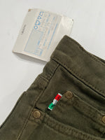 Carica l&#39;immagine nel visualizzatore di Gallery, Jeans vintage Moschino verde tg S
