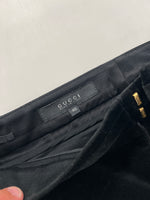 Carica l&#39;immagine nel visualizzatore di Gallery, Pantalone vintage Gucci nero tg 40
