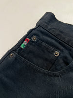 Carica l&#39;immagine nel visualizzatore di Gallery, Jeans vintage Moschino nero tg 30
