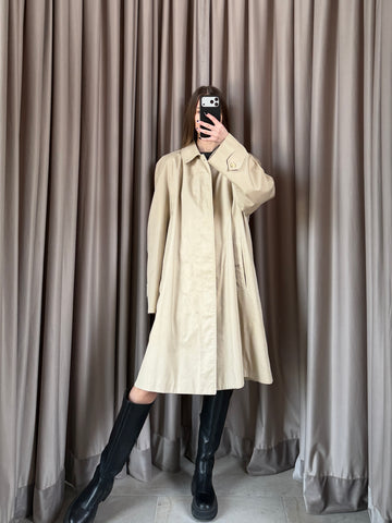 Trench vintage Burberry beige tg L/XL