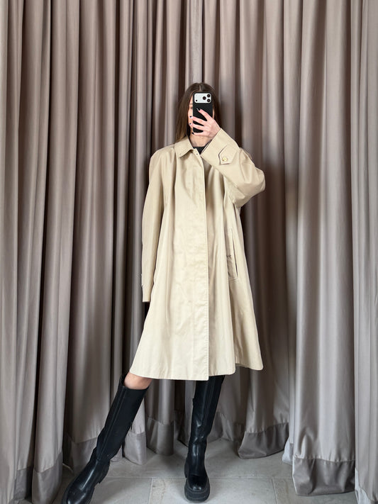 Trench vintage Burberry beige tg L/XL