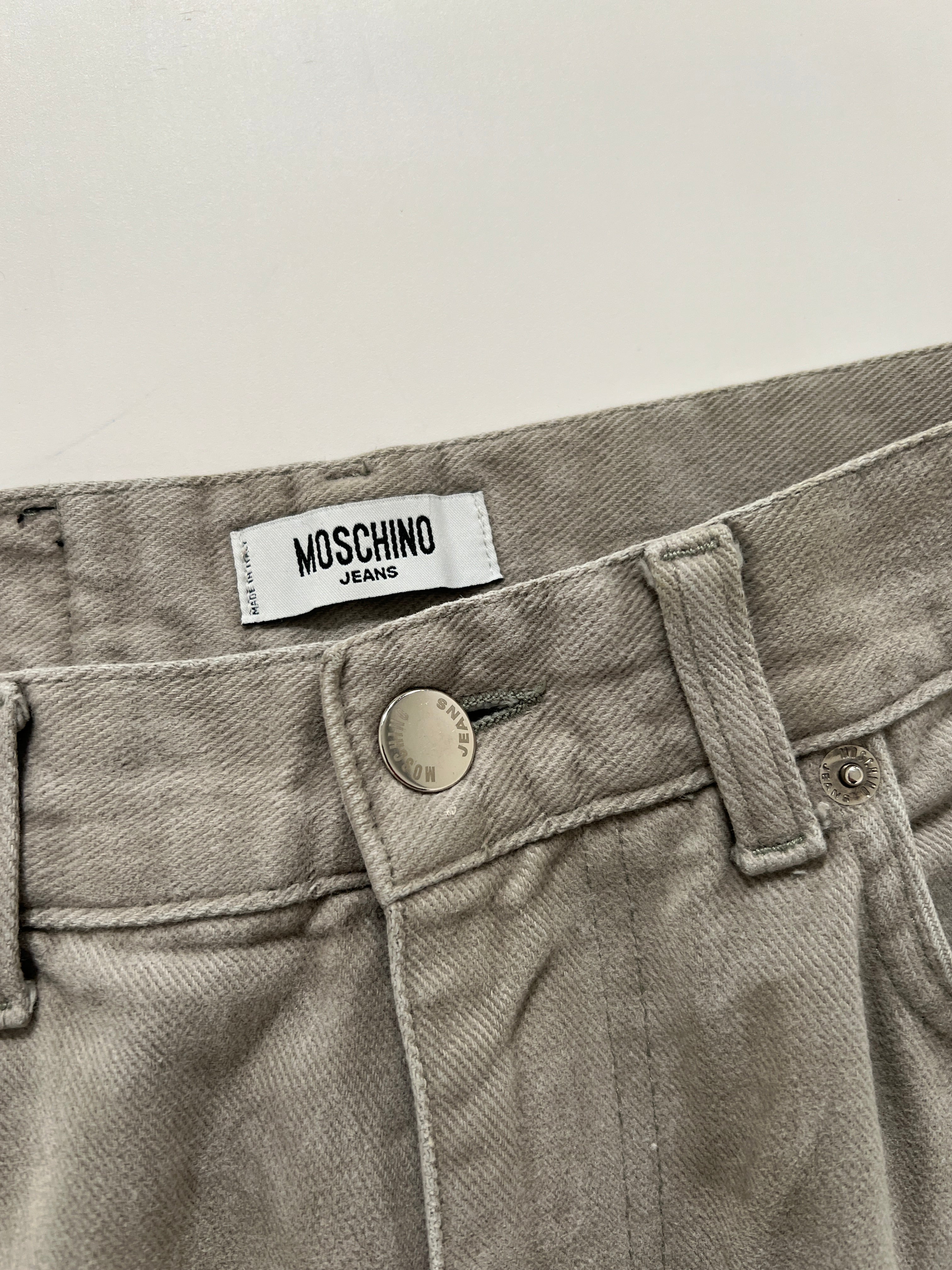 Jeans vintage Moschino grigio tg 31