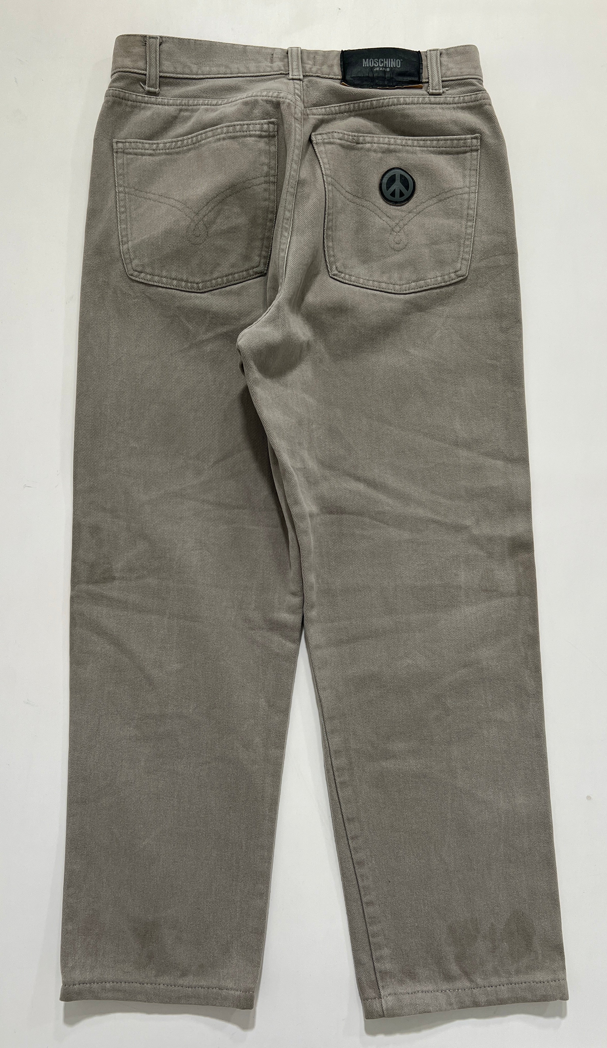 Jeans vintage Moschino grigio tg 31