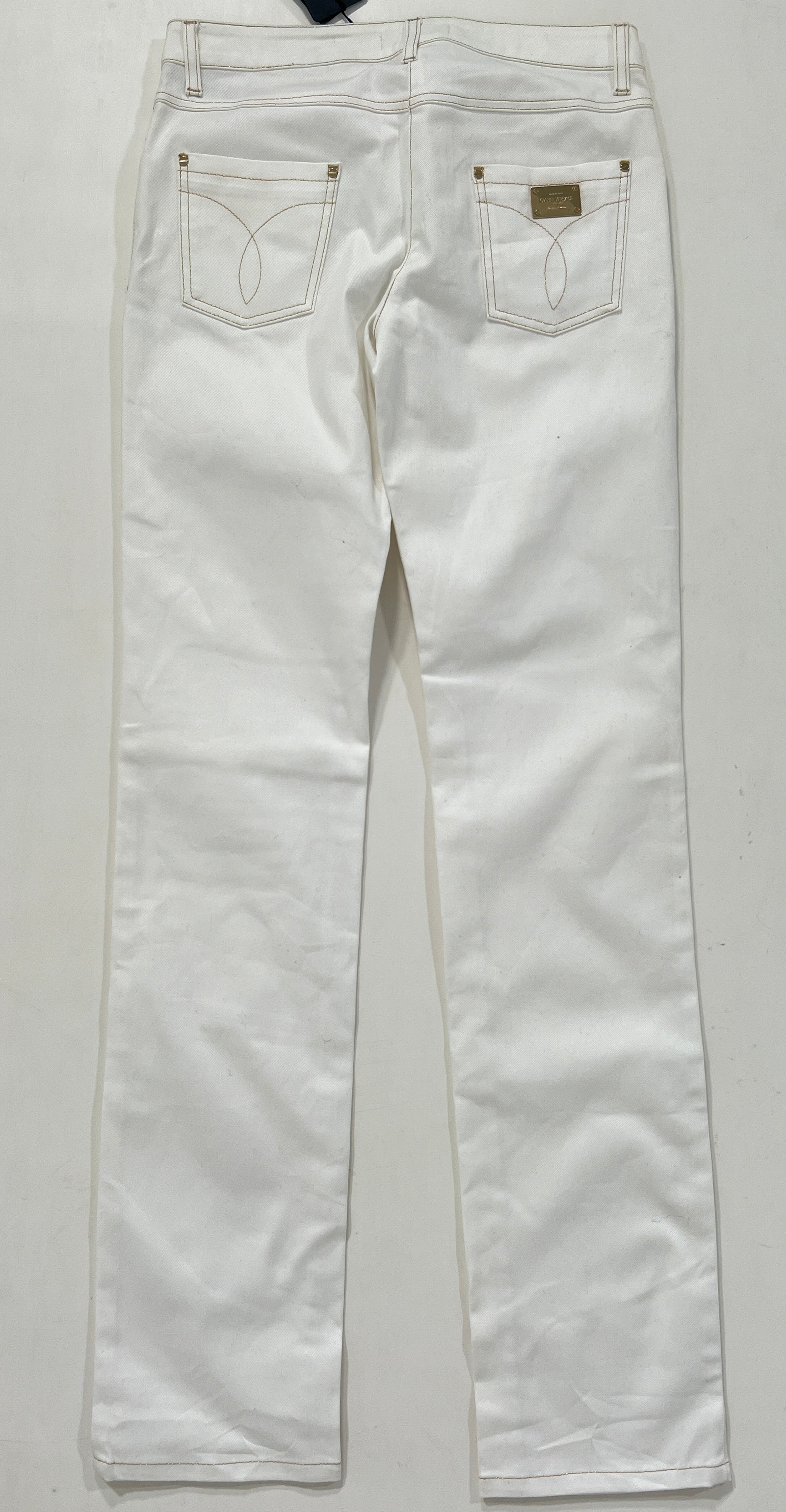 Pantaloni vintage Versace bianchi tg 29