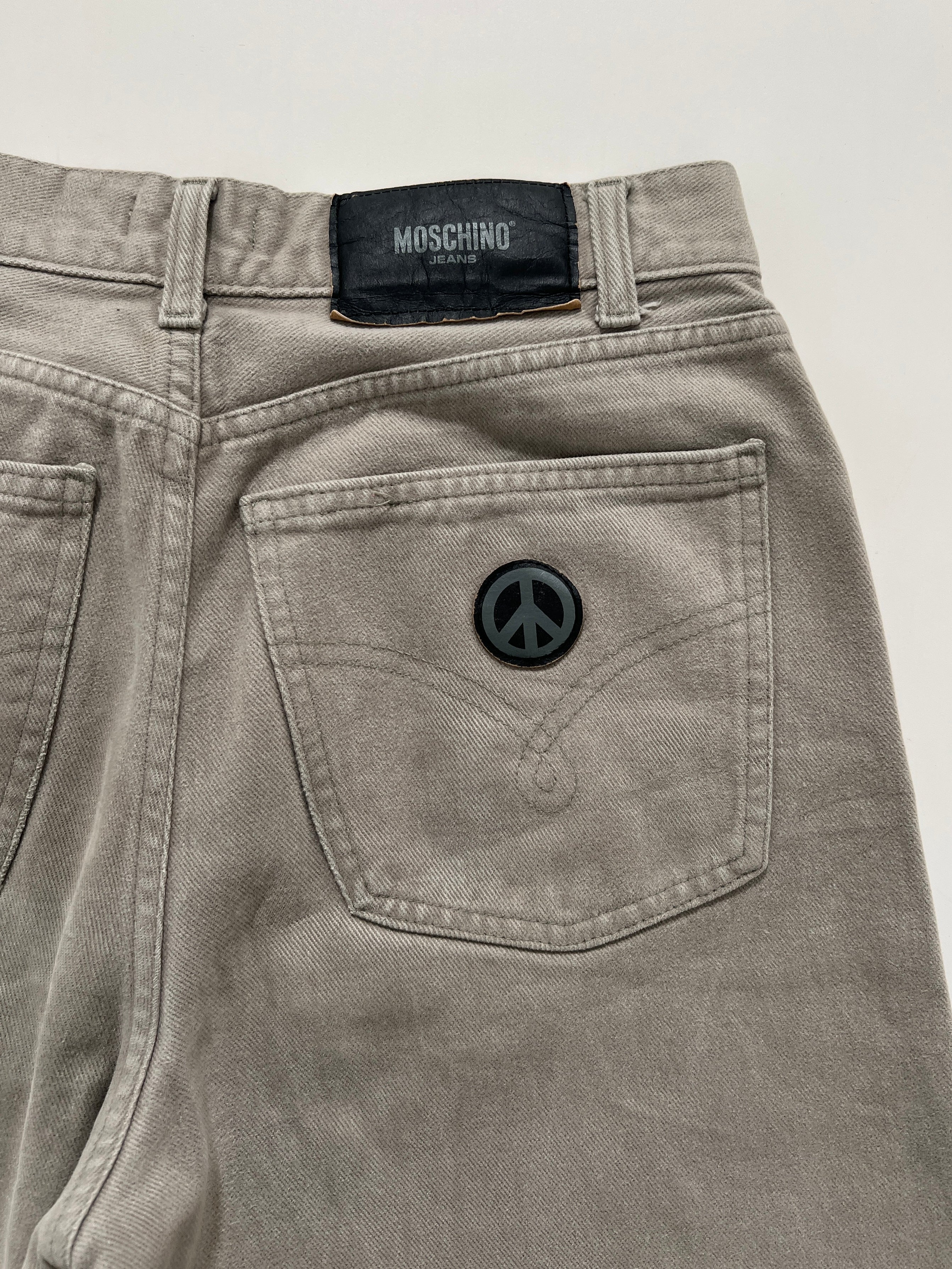 Jeans vintage Moschino grigio tg 31