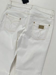 Pantaloni vintage Versace bianchi tg 29