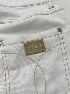 Pantaloni vintage Versace bianchi tg 29