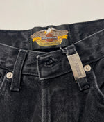 Carica l&#39;immagine nel visualizzatore di Gallery, Jeans vintage Harley-Davidson nero tg 28
